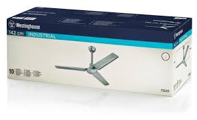 Model # indb56mr4lp unspsc # 40101604 catalog page # 2922 2922 country of origin china. 142 Cm Westinghouse Industrial Ceiling Fan In Silver With Silver Colored Steel Blades
