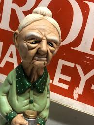 One Of A Kind Joe And Angie Figurine From Robison Harley-Davidson  Dealership AMF