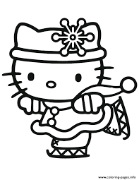 A tiny pixelated cat to help you take care of your virtual pet if you buy som. Cute Hello Kitty Skating 650d Coloring Pages Printable