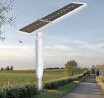 Self Auto Dust Cleaning Aluminum IP65 Waterproof Outdoor 40w 60w 80w 100W  Led Solar All in One Street Light