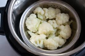 Cover the stockpot and let the gathering steam cook the cauliflower. Amazing Steamed Cauliflower Instant Pot Piping Pot Curry