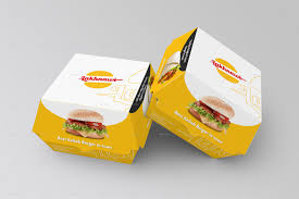 Burger Box Mockups Burger Box Food Box Packaging Box Mockup
