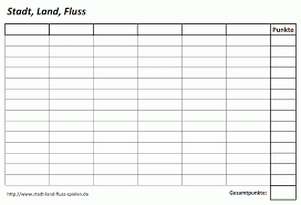 Apr 23, 2012 · wählen sie das register ausfüllen (excel bis einschließlich version 2003: Stadt Land Fluss Vorlage