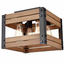 We did not find results for: Wood Rustic Kitchen Flush Mount Ceiling Light 12 Inch Claxy