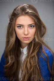 She's a classic, so i'm just going to get it over with. Portrait Of A Beautiful Brown Haired Girl 1249985 Stock Photo At Vecteezy