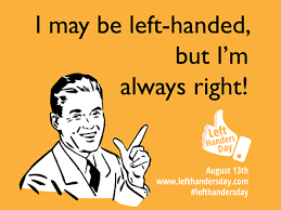 The day was first observed in 1976 by dean r. Left Handers Day August 13th Official Site Lefthandersday