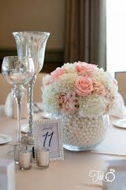 Wedding Decor With Pearls Elegant Wedding Centerpiece Wedding Centerpieces Diy Wedding Decorations