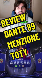 Recensione Dante 89: Menção Honrosa TOTY