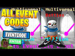 Redeem this code to get 40,000 love.; All New Codes In Event Sans Multiversal Battles Roblox Youtube