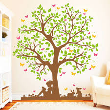 Maybe you would like to learn more about one of these? Baum Mit Madchen Auf Wiese 4farbig Wandtattoo
