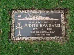 Judith Eva Barsi Forest Lawn Hollywood Hills Judith Barsi Child Actresses The Fall Guy