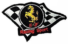Ferrari Sports Cars Motorsport Racing Logo Patch Jacket T Shirt Sew Iron On Patch Badge Embroidery When You Receive It Patch Logo Patches Jacket Car Patches