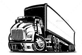 Cartoon Semi Truck Semi Trucks Truck Detailing Trucks