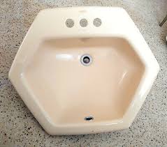 If you are trying to find a piece in a discontinued finish, or you're tracking down an old favorite, please check out the spreadsheet below. Vintage Cast Iron Kohler Bathroom Sink Cobalt Blue 150 00 Picclick