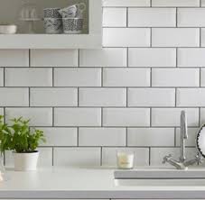Well you're in luck, because here they come. 62 Super Ideas Kitchen White Tiles Grey Grout Master Bath White Kitchen Tiles Kitchen Wall Tiles Kitchen Tiles Design