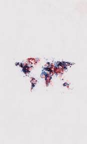Colourful Map Wall Paula Wallpapers Designs World Map Wallpaper Colorful Map Map Wallpaper