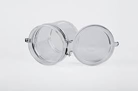 They are ergonomically designed with fitting lids and ridges. Clear Acrylic Airtight Jar Canister With Locking Clamp Lids 70 Ounce Food Storage Container 9 4 Inchx5 1 Inch 1 Pack Walmart Com Walmart Com