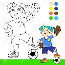 Dibujos De Futbol Para Colorear