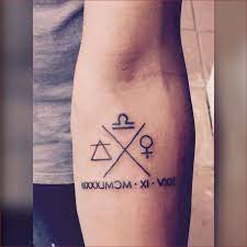 Aquarius Tattoo Libra Tattoo For Men Simple Libra Tattoo