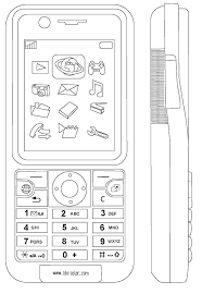 Therefore many gorgeous and fun tips for young hands. Online Coloring Pages Coloring Page Menu On The Cell Phone Coloring Download Print Coloring Page