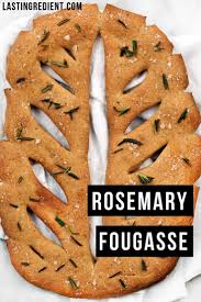 Rosemary Fougasse Homemade Garlic Bread Tear And Share Bread Recipes