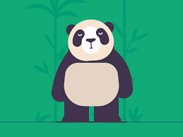 Panda S Business Panda Art Motion Graphics Inspiration Cute Gif