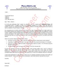 Registered Nurse Cover Letter Sample Cando Career Coaching