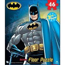 Batman My Size Floor Puzzle Xl 46 Pieces 3 Feet Length Batman My Size Floor Puzzle Featuring 46 Extra Large Pieces To Batman Floor Puzzle Christmas Toys