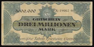 chemische fabrik griesheim elektron drei millionen mark gutschein science history institute digital collections