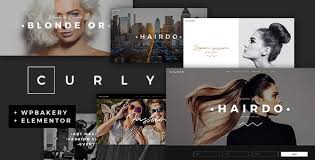 Styling and cutting curly hair can be tricky. Hair Salon Website Templates From Themeforest