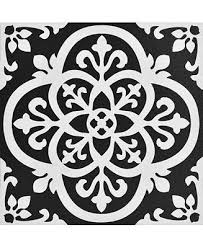 Black And White Peel And Stick Floor Tile Shop Brewster Home Fashions Gothic Peel And Stick Floor Tiles Online At Macys Com Make A Statement Wi Peel And Stick Floor Stick On Tiles White Vinyl Flooring