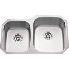 Small double kitchen sink dimensions. 32 X 20 5 8 X 9 Stainless Steel Undermount Sink Double Bowl 18 Gauge Elements Sink