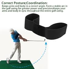 Golf Swing Correcting Arm Band Training Aid for Better Stability and Form