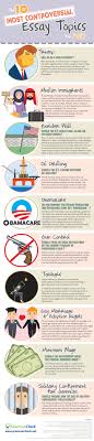 The 10 Most Controversial Essay Topics For 2017 Infographic Education Les Adverbes Phrase