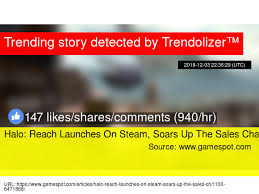 Halo Reach Launches On Steam Soars Up The Sales Charts