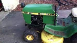 John deere man, the 111's mechanical pto does not use the cup and cone style that was prevalent on the 110's, 112's and the older 200 series, i.e. John Deere 111 Youtube