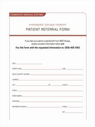 Referral Form Template Word Fresh 8 Medical Referral Form Samples Free Sample Example In 2020 Treatment Plan Template Referral Letter Business Template