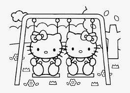All kids like to play with their sisters and brothers and do fun stuff. Coloring Pages To Print Of Hello Kitty Best Of Hello Hello Kitty Printable Colouring Pages Free Transparent Png Download Pngkey
