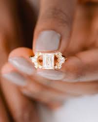 Set up a station near the entrance of your ceremony. 25 Emerald Cut Wedding Rings Making Us Green With Envy Ruffled