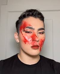 Halloween Look 2: Crystal Blood ✨🩸 , ., ., ., PRODUCTS, ✶ @onesize secure  the sweat primer, ✶ @patricktabeauty major skin foundation, ✶  @tower28beauty swipe hydrating serum concealer , ✶ ...