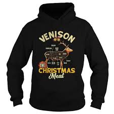 Venison Meat Chart The Christmas Meat Deer Hunter Shirt