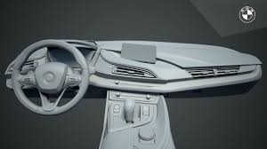 Bmw I8 Interior 3d Modeling On Behance Automobile Interior Design Concept Car Interior Bmw I8