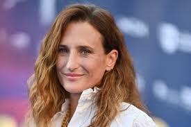 French Actress Camille Cottin Poses During Editorial Stock Photo