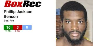 BoxRec: Phillip Jackson Benson
