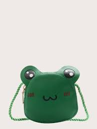 I finally shopped shein kids for the first time. Kids Frog Design Crossbody Bag Shein Asia