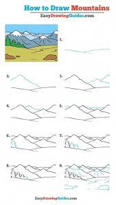 Sammlung von sel som • zuletzt aktualisiert Kunstunterricht Fur Kinder Kinder Video Unterricht Der Kindern Beim Zeichnen Malen Und Basteln Hilf Drawing Tutorial Easy Mountain Drawing Drawing Tutorial
