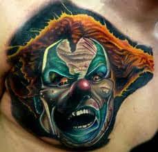 See more ideas about evil clown tattoos, clown tattoo, chicano art. Clown Tattoos Meanings Designs Photos And Ideas Tatring