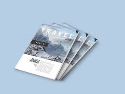 Updated Magazine Mock Up Free On Behance Free Graphic Design Magazine Mockup Psd Magazine Mockup