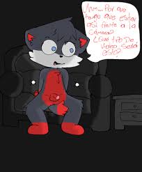 Rule 34 - Black Fur Blue Eyes Confused Look Cub Furry Karldraws Open Mouth  Penis Penis Out Red Fur Simple Background Simple Shading Sitting Small  Penis Sofa Spaikilove Spanish Text Tiktok Tiktoker | 8365028