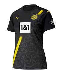 Nwt borussia dortmund jersey trikot away 2016 2017 black puma drycell xl. Puma Bvb Dortmund Shirt Away 2020 2021 Women Black